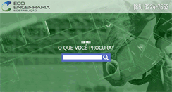 Desktop Screenshot of ecoengenharia.com.br