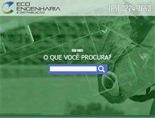 Tablet Screenshot of ecoengenharia.com.br